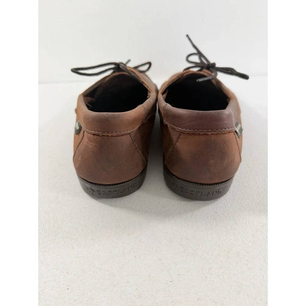 Vintage Eastland Falmouth Oxford Boat Shoes Mens 11.5 D Brown Leather Casual‎